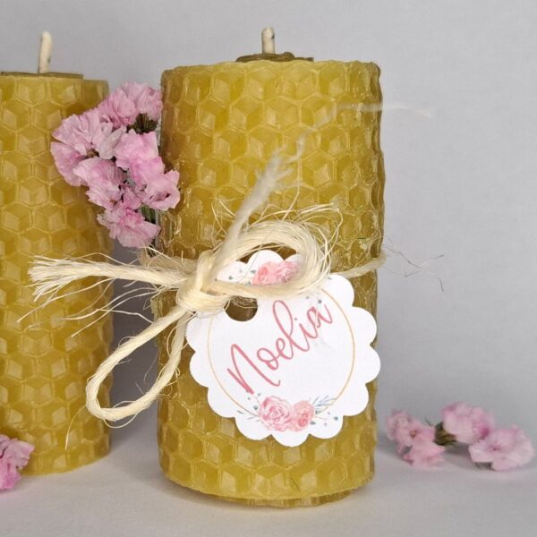 Velas de Cera de Abeja para Baby Shower - Image 2