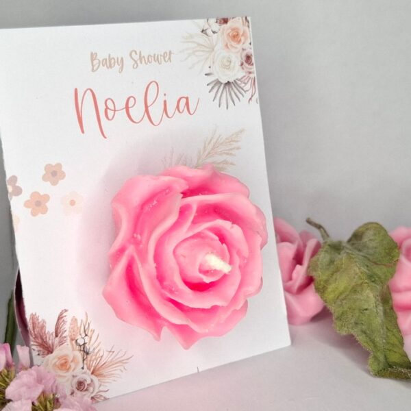 Tarjeta Aromática de Vela de Flor - Image 2