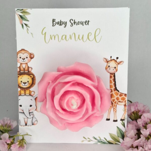 Tarjeta Aromática de Vela de Flor - Image 3
